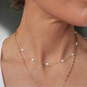 Anthropologie Pearl Necklace